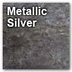 metallic silver color swatch